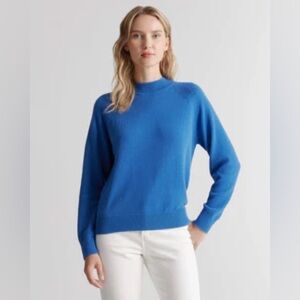 100% Organic Cotton Mockneck Sweater